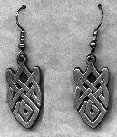 Pewter Celtic Knot Earrings
