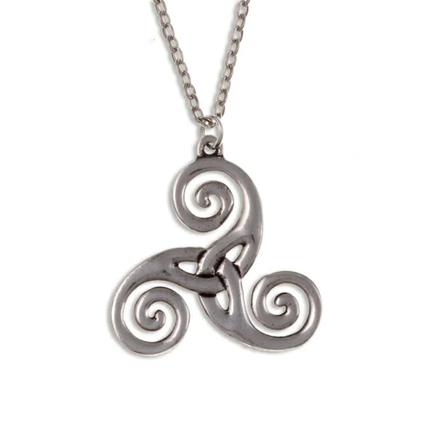 Pewter Triscele Pendant