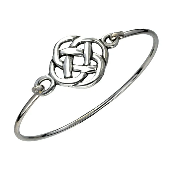 Celtic Knot Bangle Bracelet