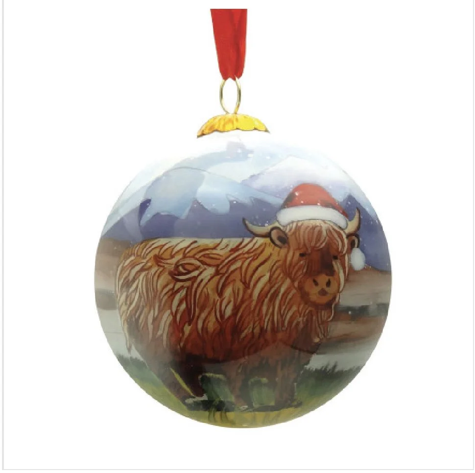 Highland Cow (Coo) Ornament