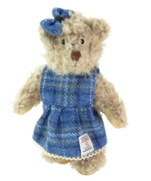 Harris Tweed Girl Bear — Scottish Goods and Dance Supplies 