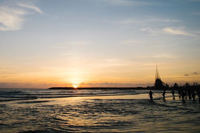 #sunset in #tainan #VASTtrip #vastlife
