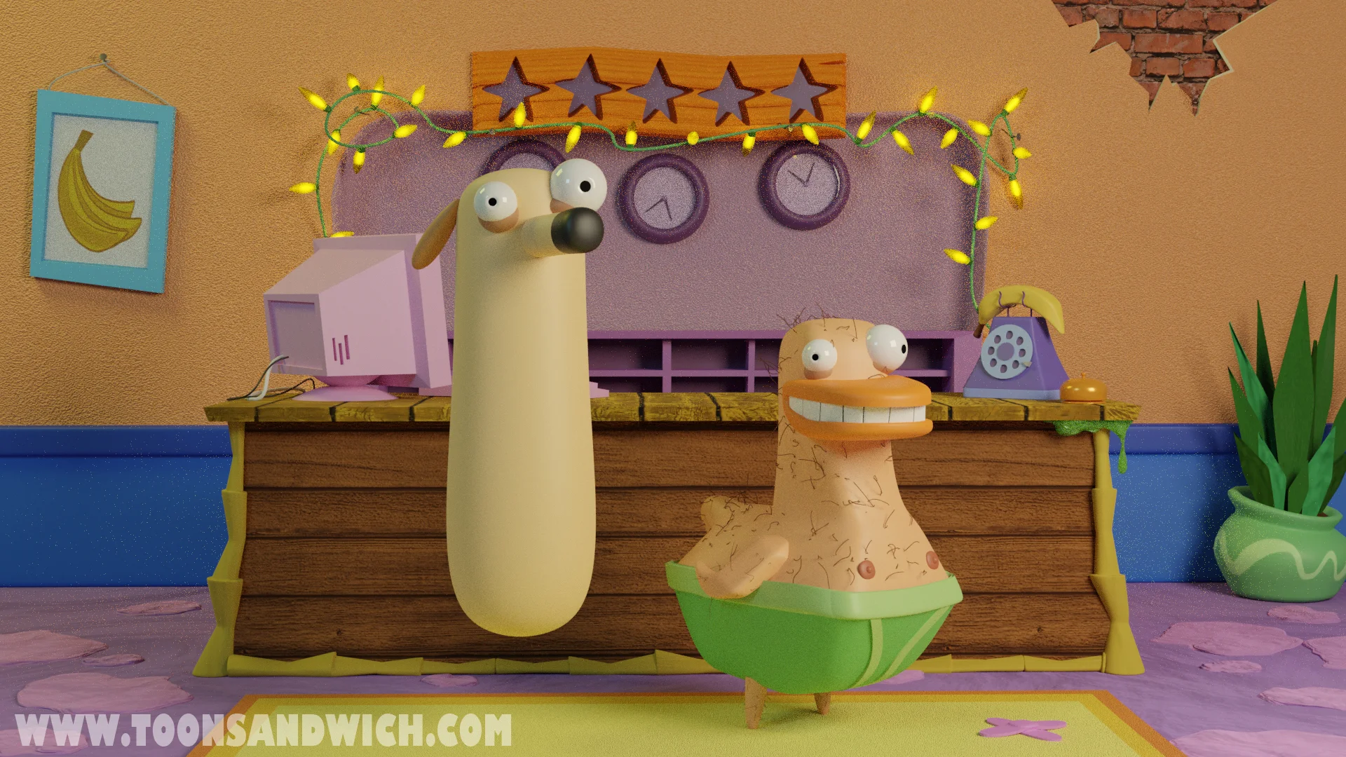 The forming of Howie (and Duck is now decently attired)
