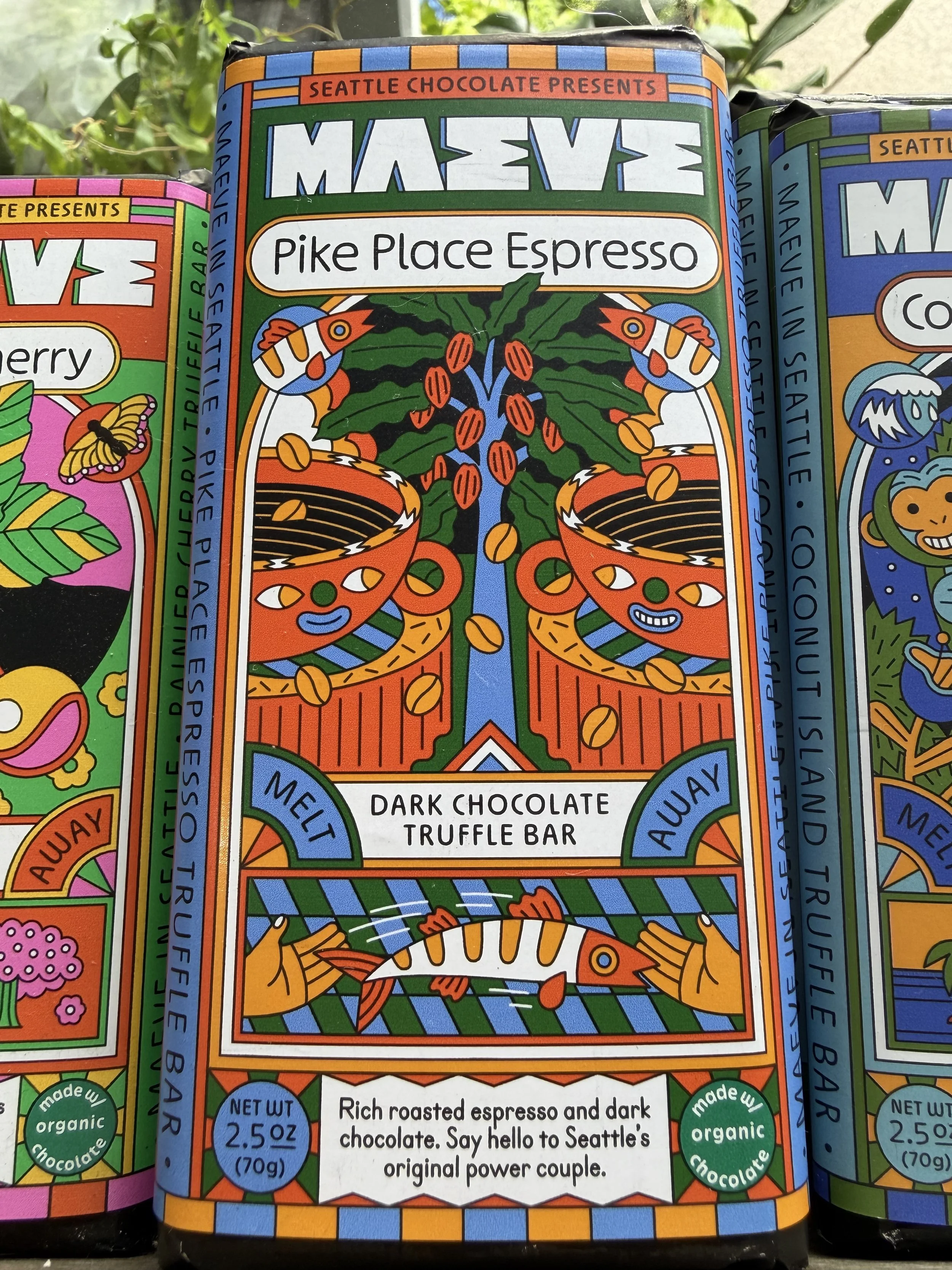 Maeve Chocolate Bar (formerly Seattle Chocolates)