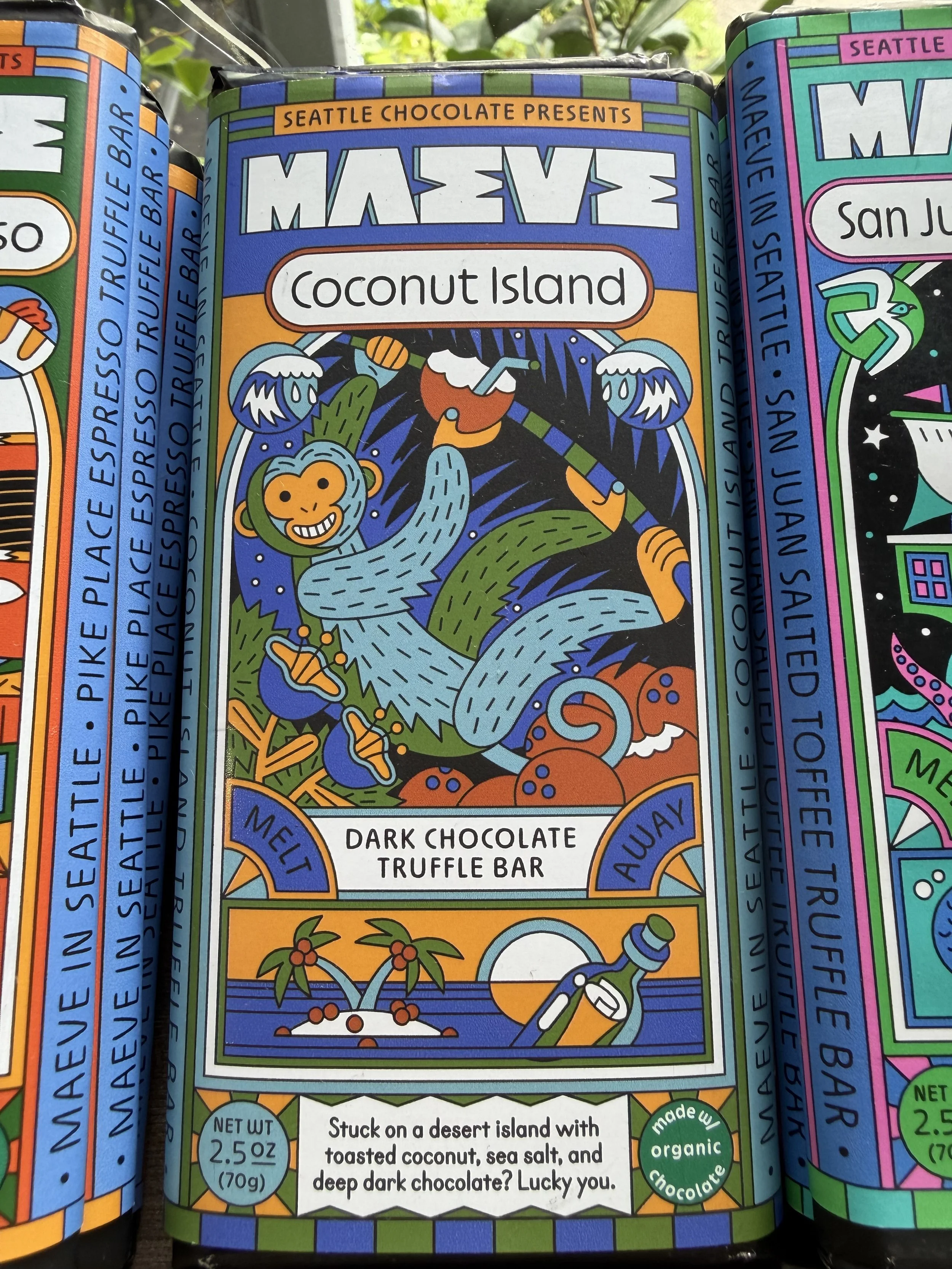 Maeve Chocolate Bar (formerly Seattle Chocolates)