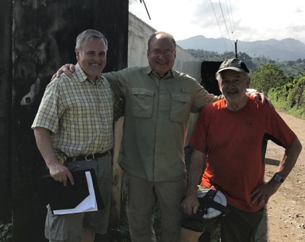 Ed Silva (Civil Engineer), Pastor Scott, and Ed Jointer