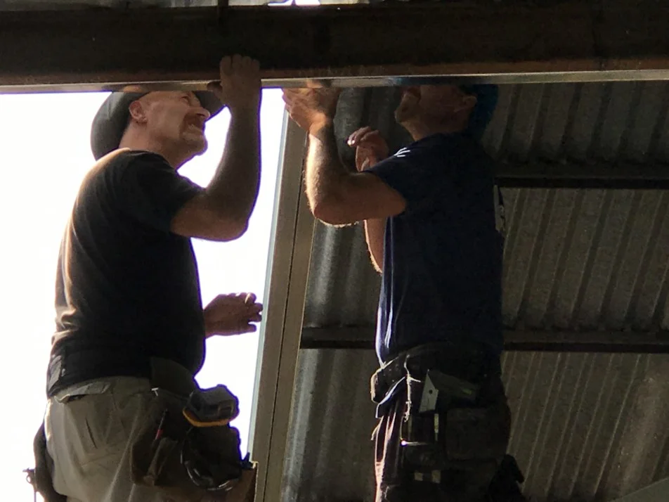 Roofing the Chapel