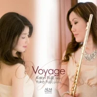 VOYAGE The eighth album from Kaori Fujii, featuring music from the Romantic era. It is also the first recording with Kaori's sister and long-time duo partner, Yuko Fujii. Purchase through iTunes