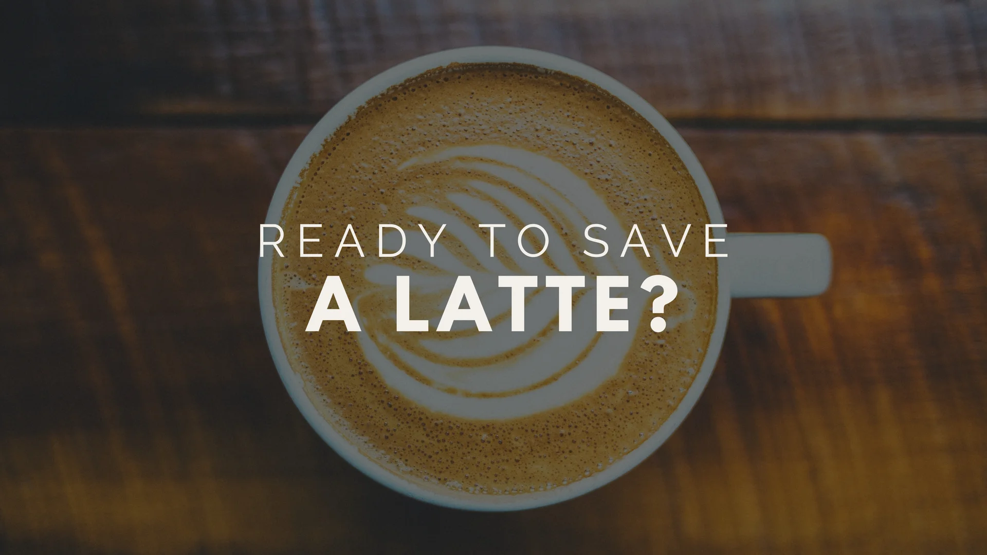 Planning for Retirement? You Can Save a "Latte" with Just a Little