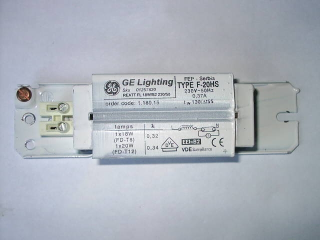 A GE Instant Lighting Ballast