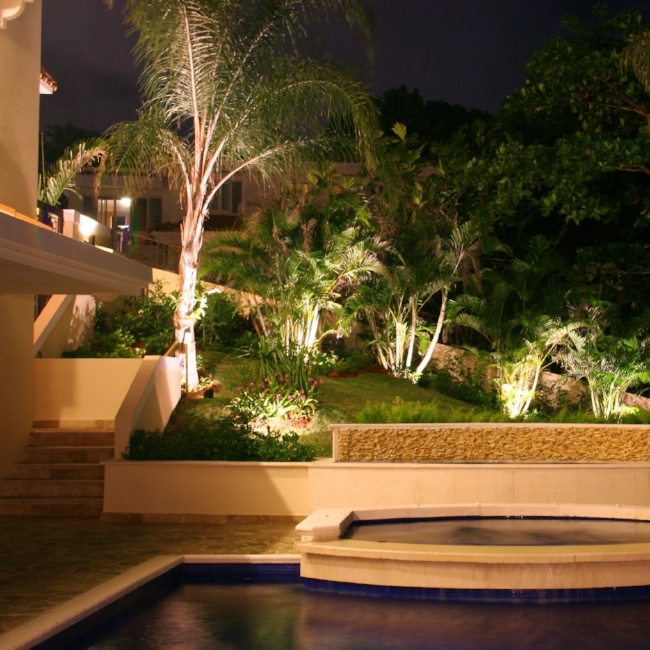 *Strategically placed low-level lighting can increase security while providing natural ambiance.