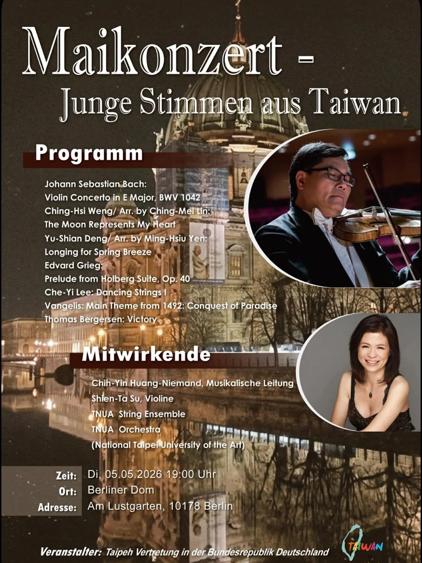 Kaikonzert - Junge Stimmen aus Taiwan 