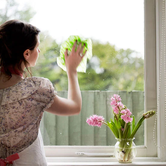 Top tips for cleaning the inside of your windows!