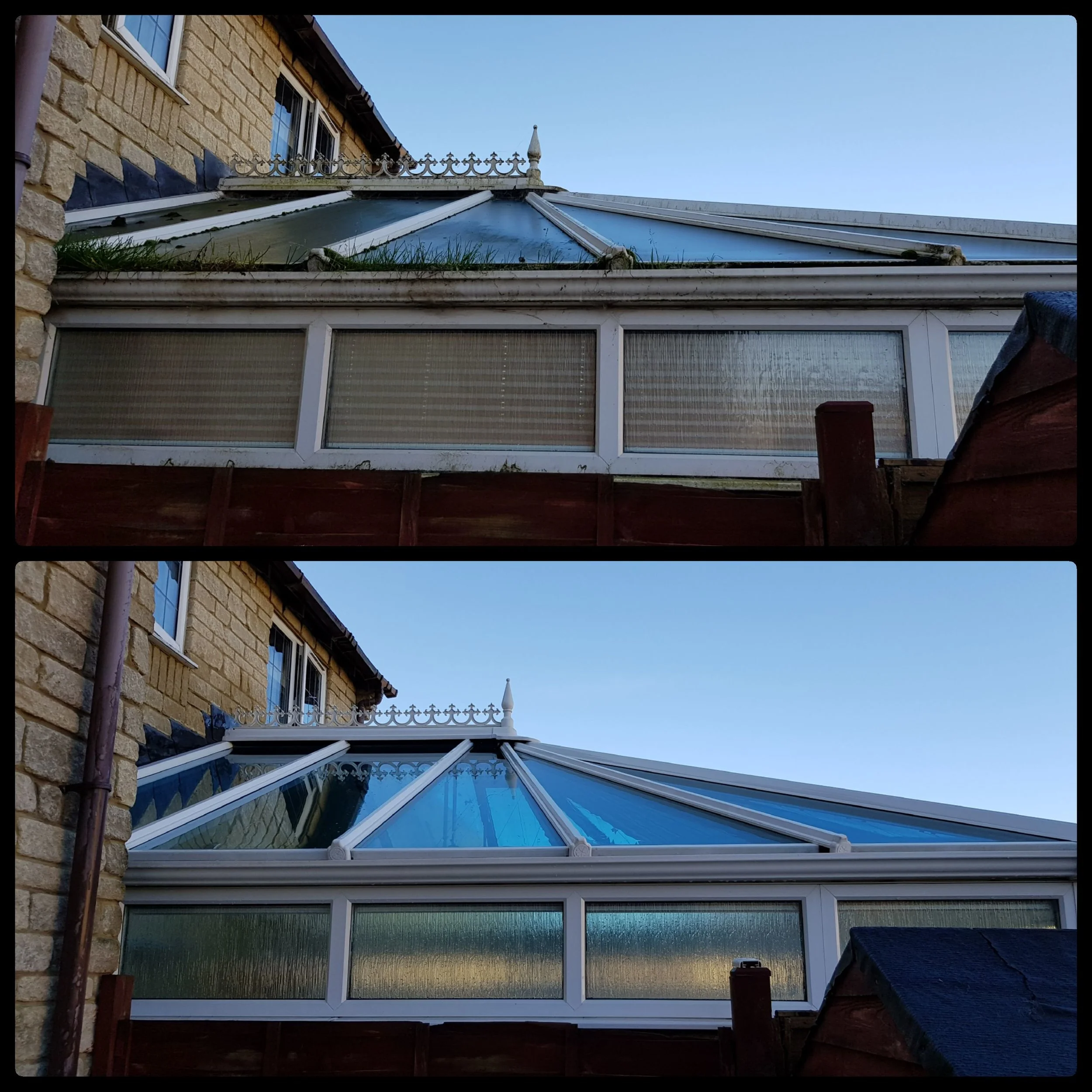 Conservatory cleaning service in Gloucester, Cheltenham and Stroud