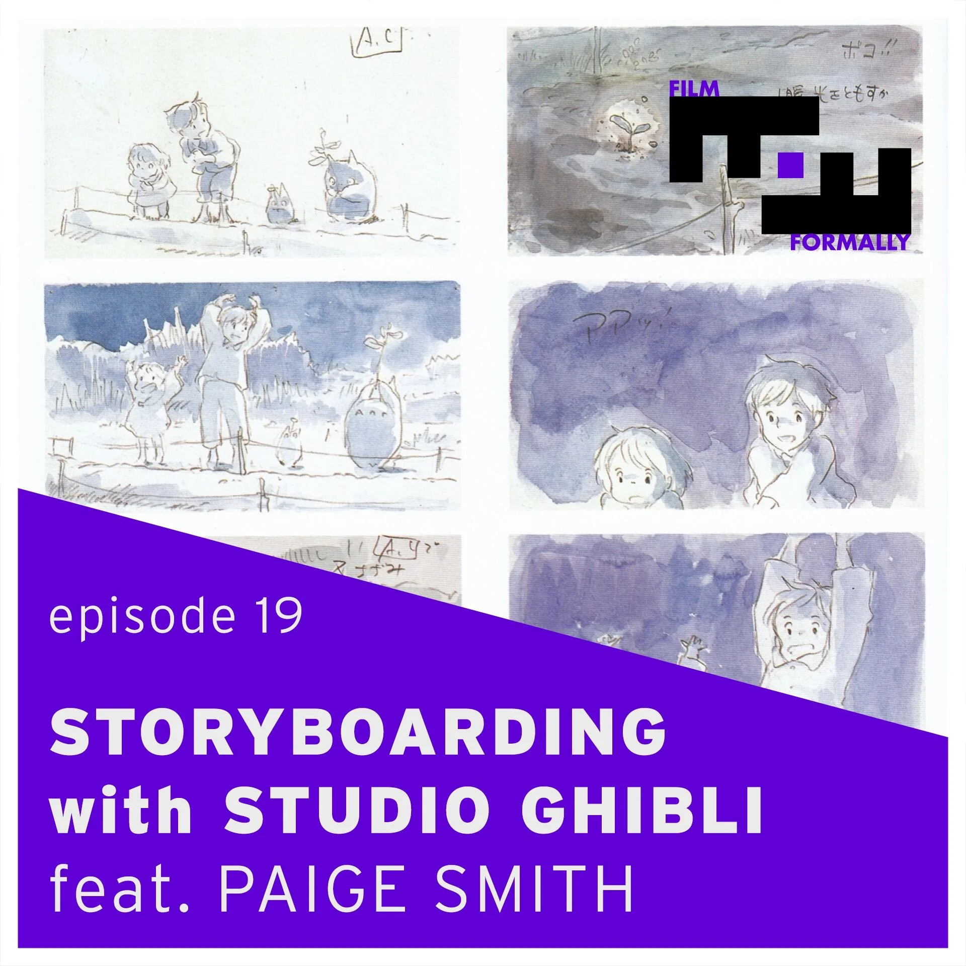 Episode 19 - Storyboarding with Studio Ghibli