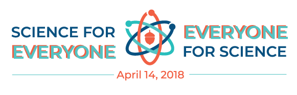 Raleigh March for Science Teal/Orange Logo
