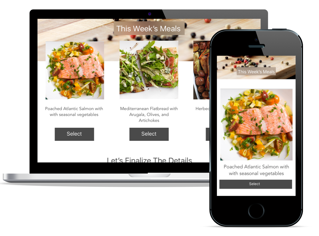 Concept Rendering for Responsive Site