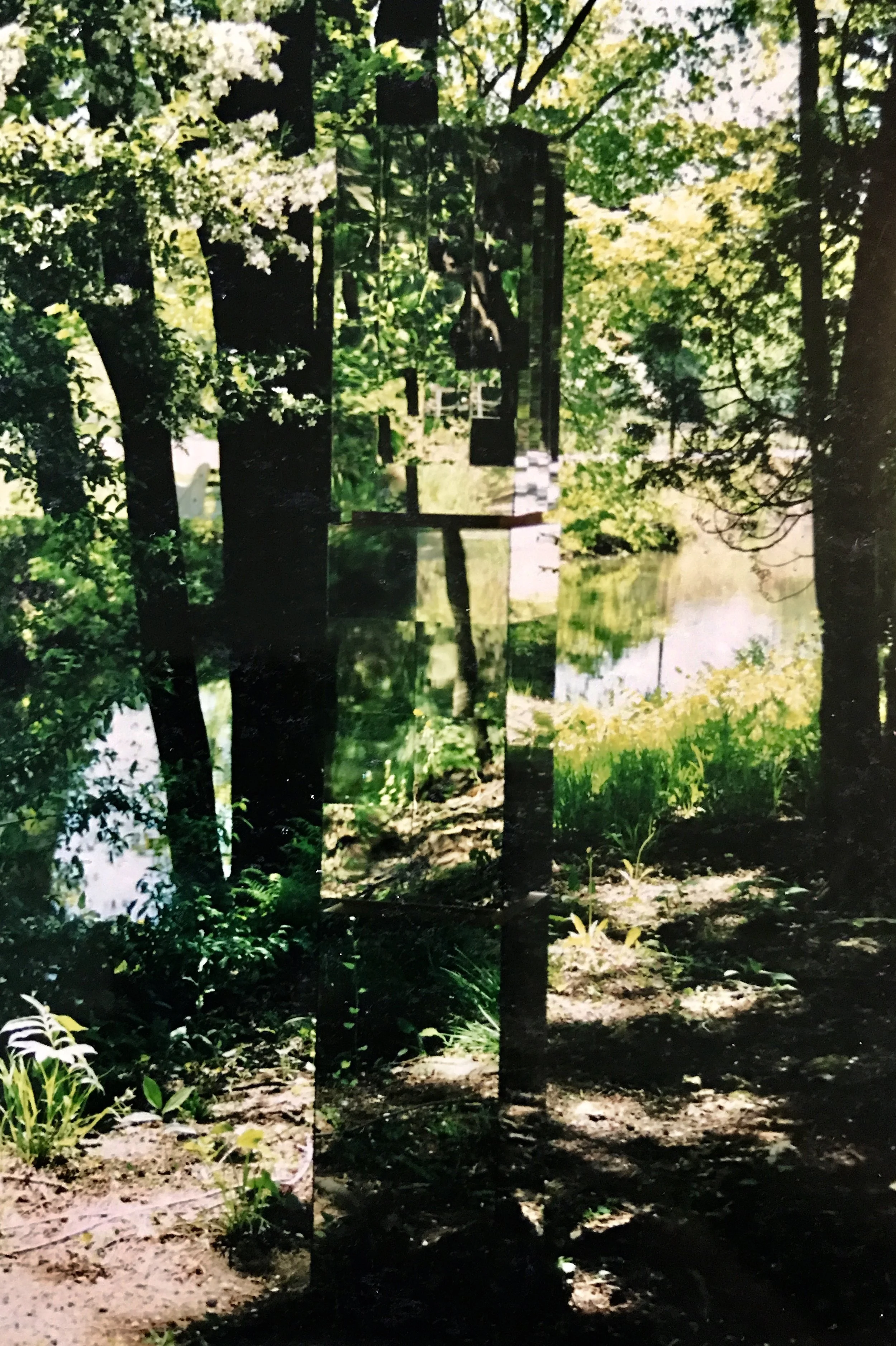 Natural Reflections - Site Specific Installation 1'x1'x7'