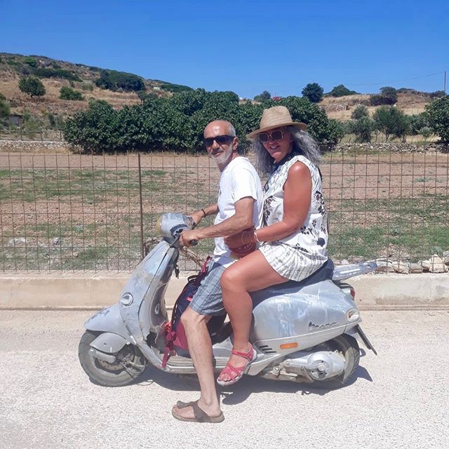 Our guest hitchhiked a ride from our vineyard visit to our seaside beach bar while the rest of us hiked on, with deep envy in our hearts!
.
.
We say all the time that everything in our Voyages is optional, and a SunFunYou vacay is really a &ldquo;cho