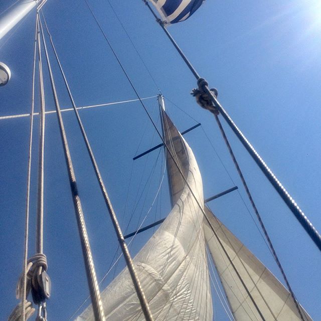 Love this view. We don&rsquo;t put up our sails often, but every time we do it&rsquo;s a treat!

It&rsquo;s like getting a blowout. So much fun, and the pics are amazing! 😂