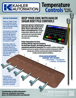 Sugar Beet Temperature Controls