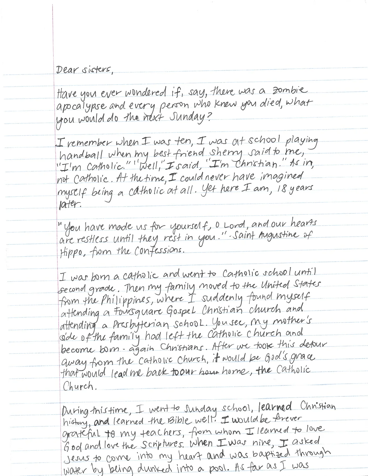 The Catholic Woman Searching For A Fullness Of Faith