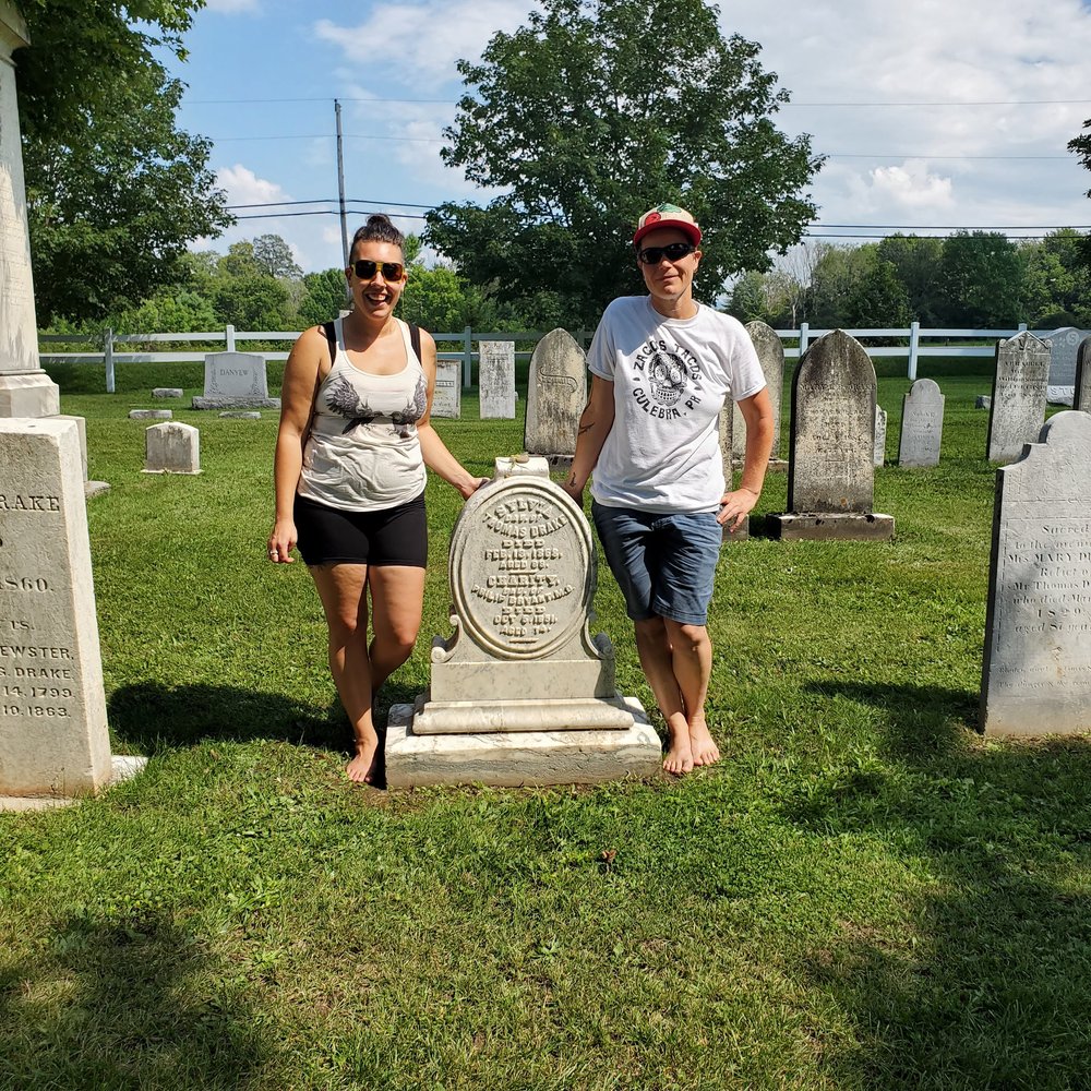 Charity and Sylvia's Grave