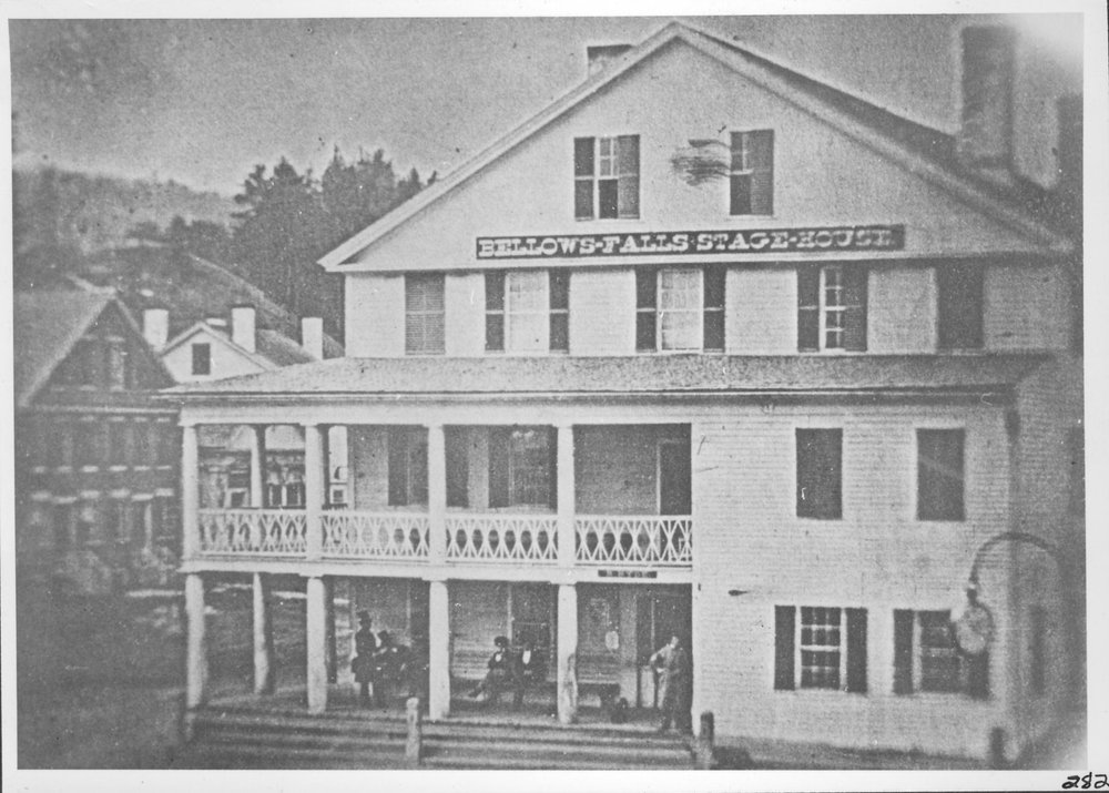 Bellows Falls Stage House c. 1855