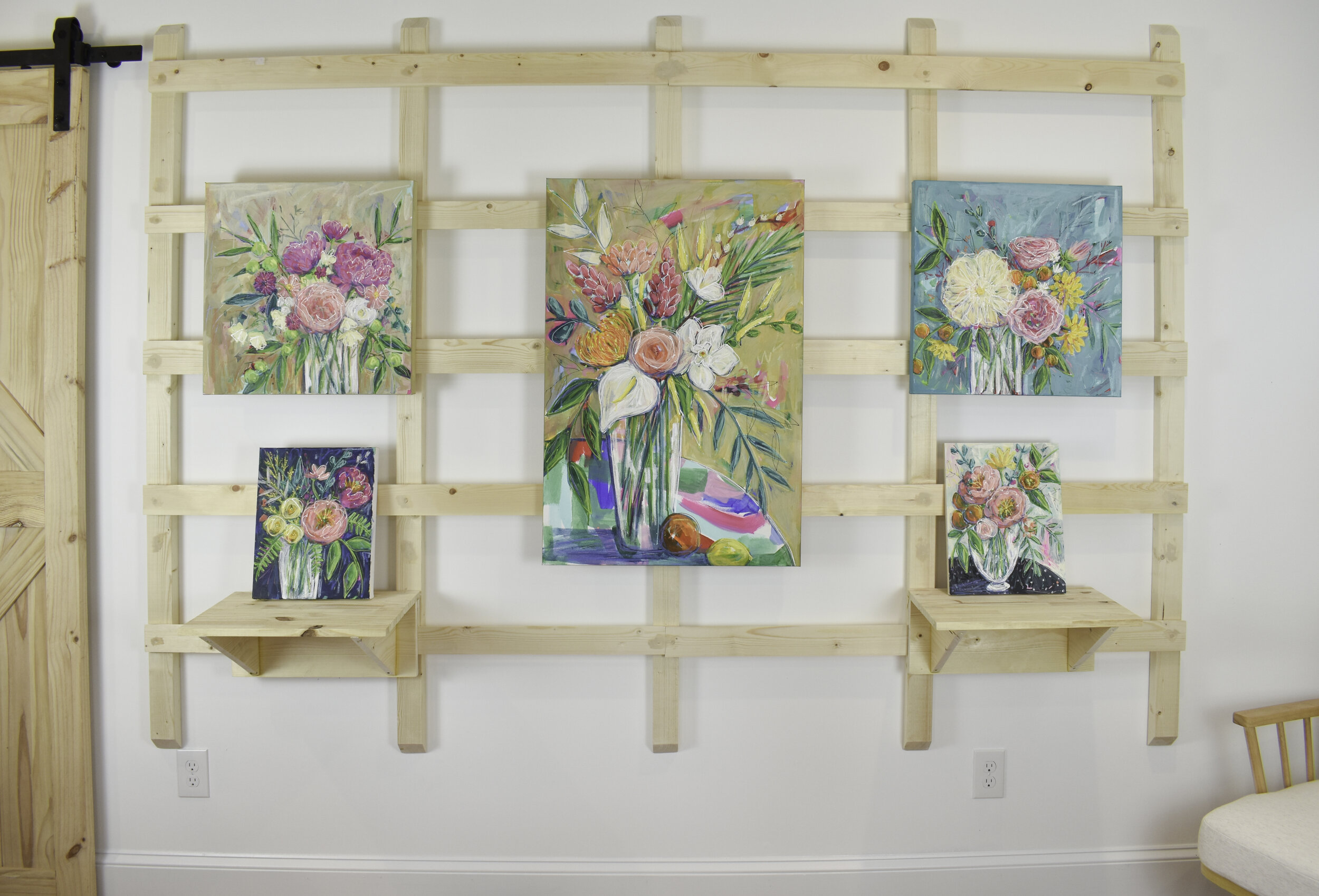 How To Build a DIY Wall Easel — DAISY FAITH ART