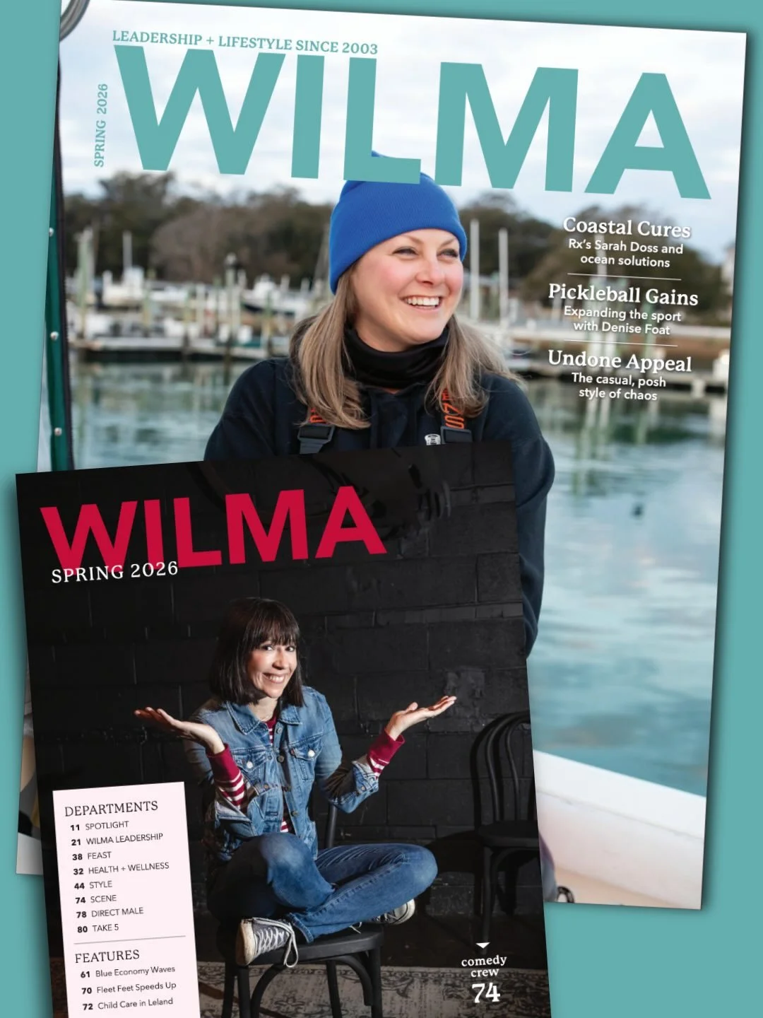 Shout out to @wilmamagazine for featuring me and my work with @daredevilimprov in the current spring issue. Thank you!
I&rsquo;ve been doing improv comedy for 19 years now!! I can&rsquo;t believe that. I carry the principles of improv into my persona