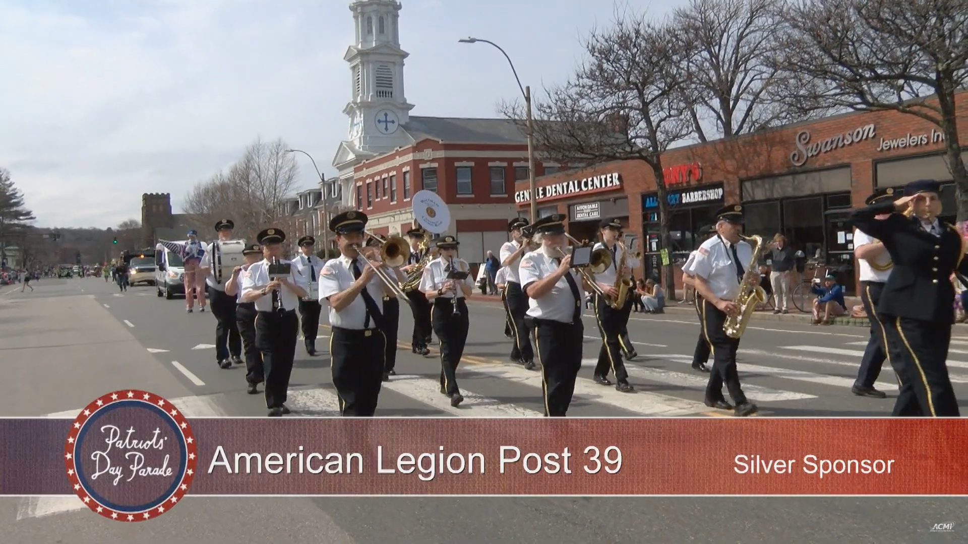 Waltham Legion Band, American Legion Post 39; Arlington Patriots’ Day Parade