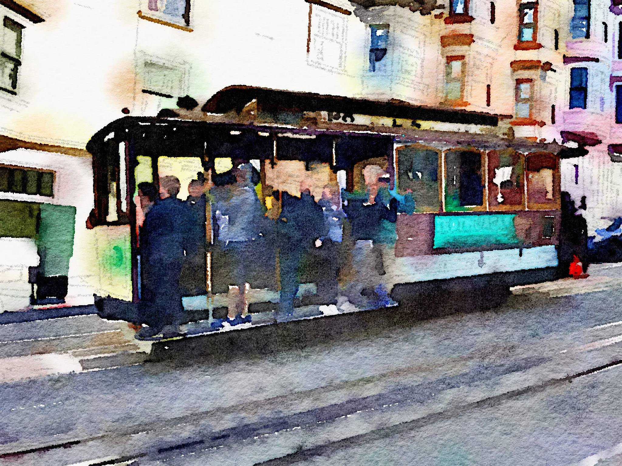 Cable Car Mason Street, San Francisco