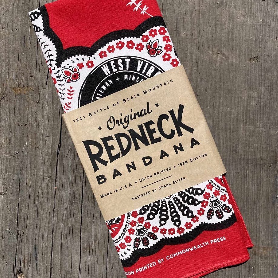 I know I said I would post whenever @wvminewars and @mulchthief made these &ldquo;original redneck&rdquo; bandanas available for sale and they are now available. 

There&rsquo;s a limited amount and these are a great little slice of American history.