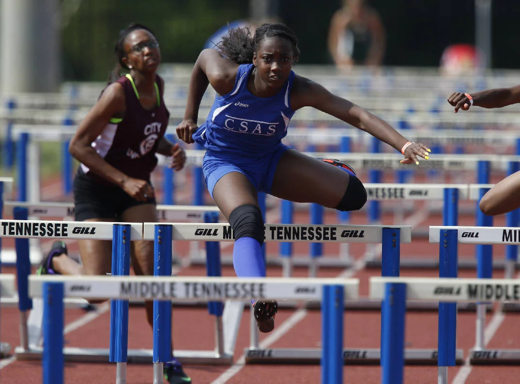Lennex Walker from Chattanooga School for Arts & Sciences won the pentathlon as well as four individual events at this year's state championships.