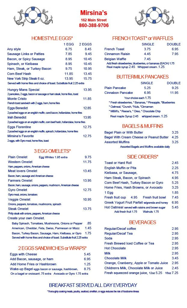 Mirsina's Restaurant