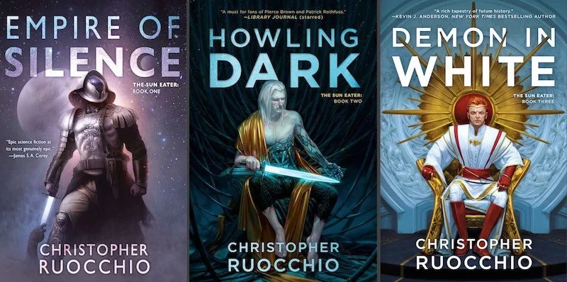 The Sun Eater Books by Christopher Ruocchio