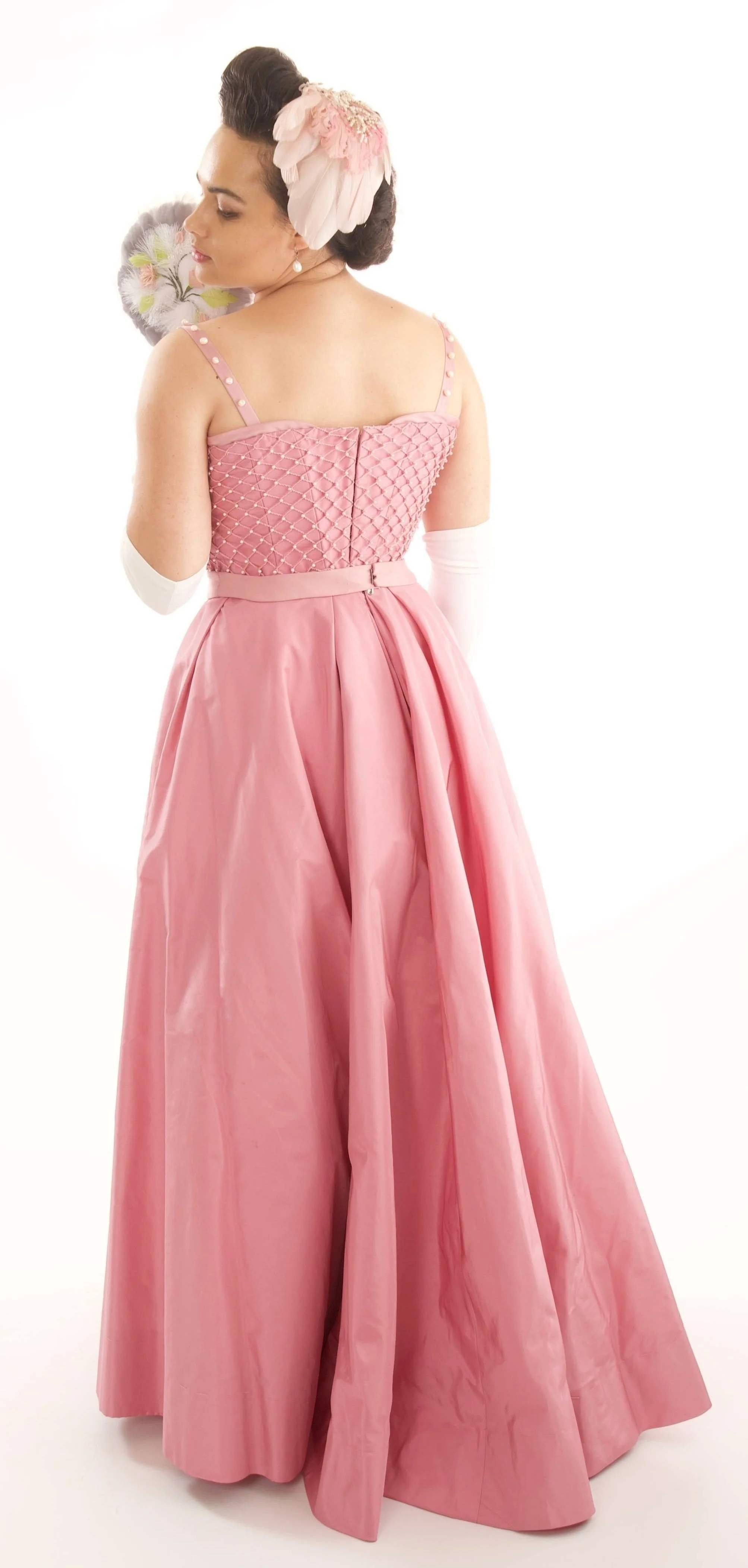 Pink Edwardian Gown