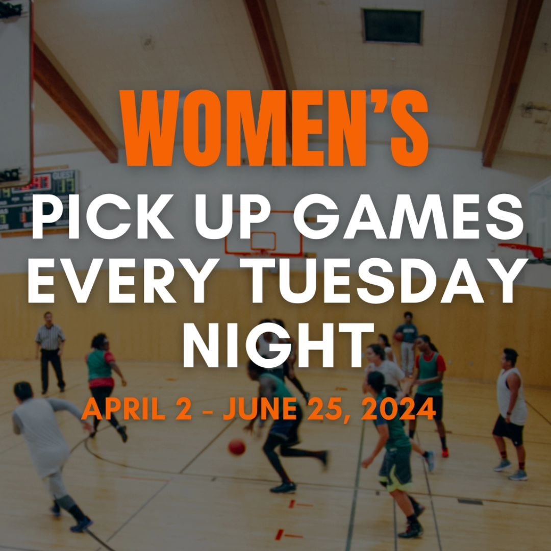 Our Spring Women's Drop-In Tuesday Night Pick Up games in Berkeley starts next Tuesday, 4/2.

Location: MLK Jr. Youth Services Center @ 1730 Oregon St. Berkeley, CA 94703

Time: 7pm - 9pm

$7 per person

SIGN UP AND PAY IN-PERSON! 

See yall Tuesday 