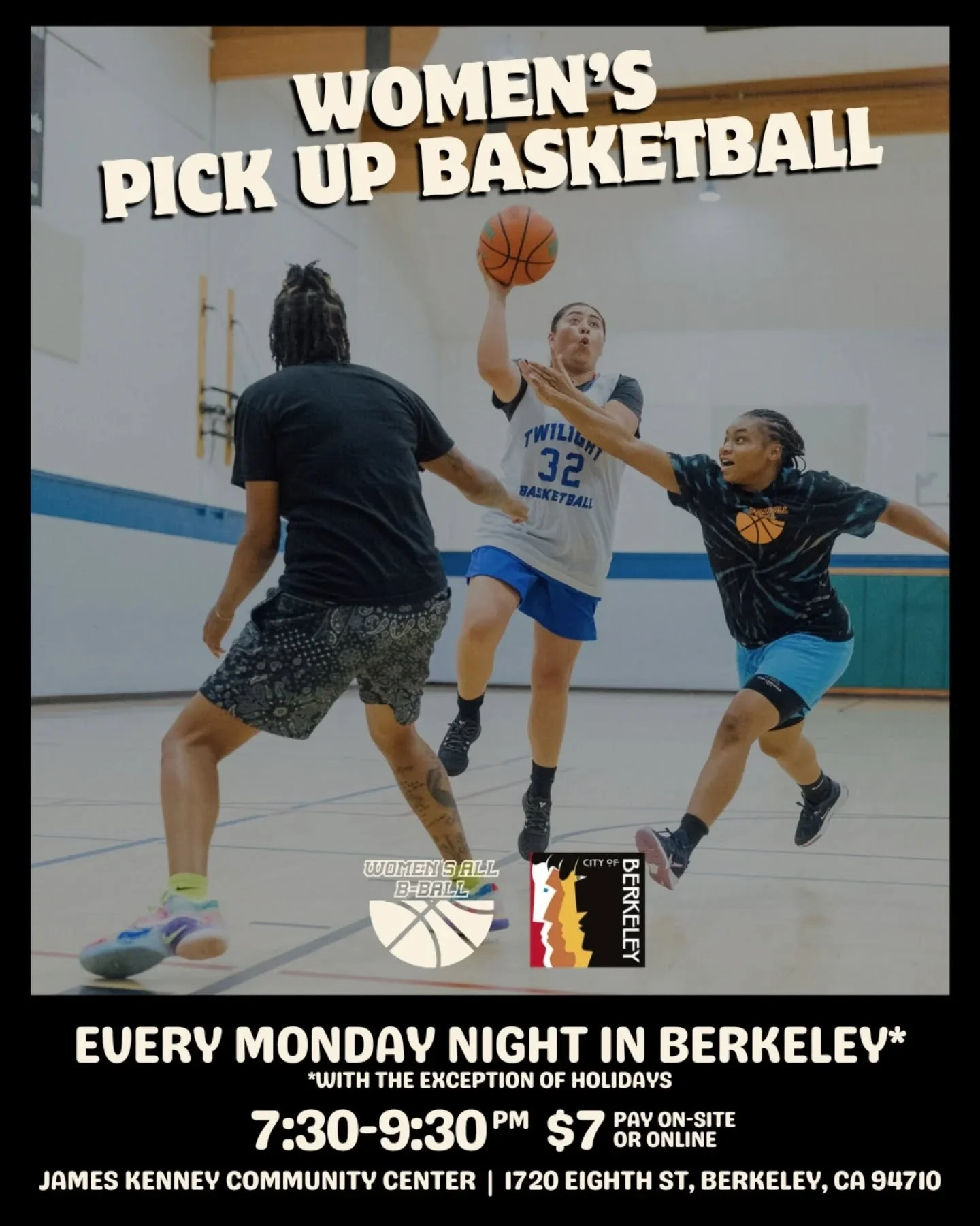 We're back! Pick up games every monday night!

7:30-9:30pm 📍James Kenney Community Center

$7 🔗 Registration Link in bio

With the exception of holidays:
1/19, 2/16, 3/30, 5/25

📸 Photo by @lapir0