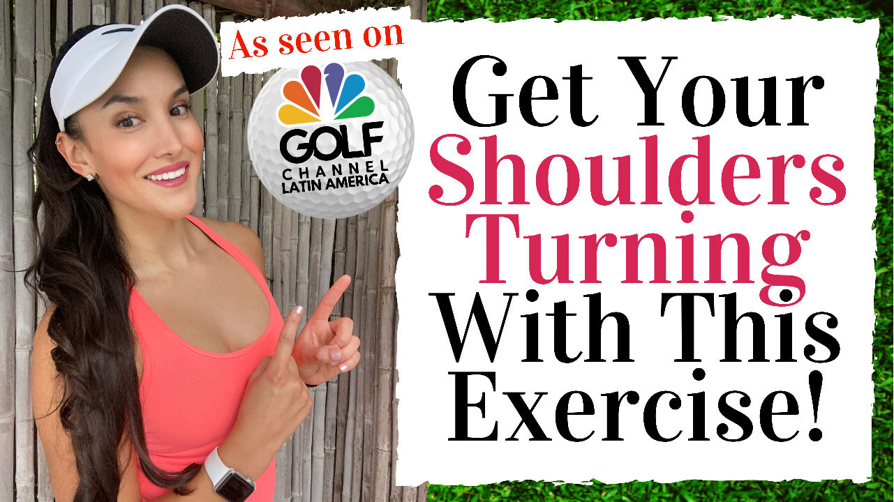 Improve your GOLF SWING SHOULDER TURN with this move! - Golf Fitness Tips!