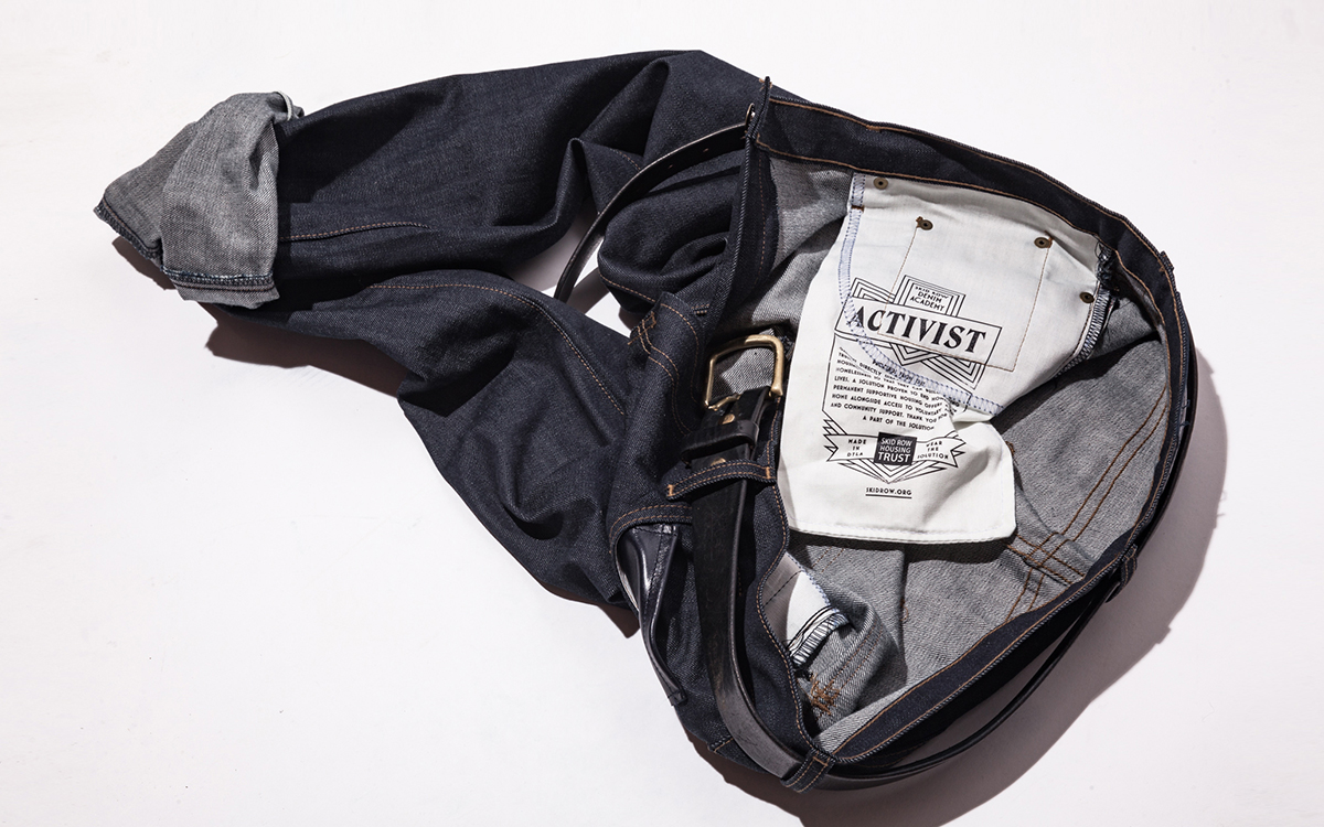 Skid Row Denim Academy branding and design