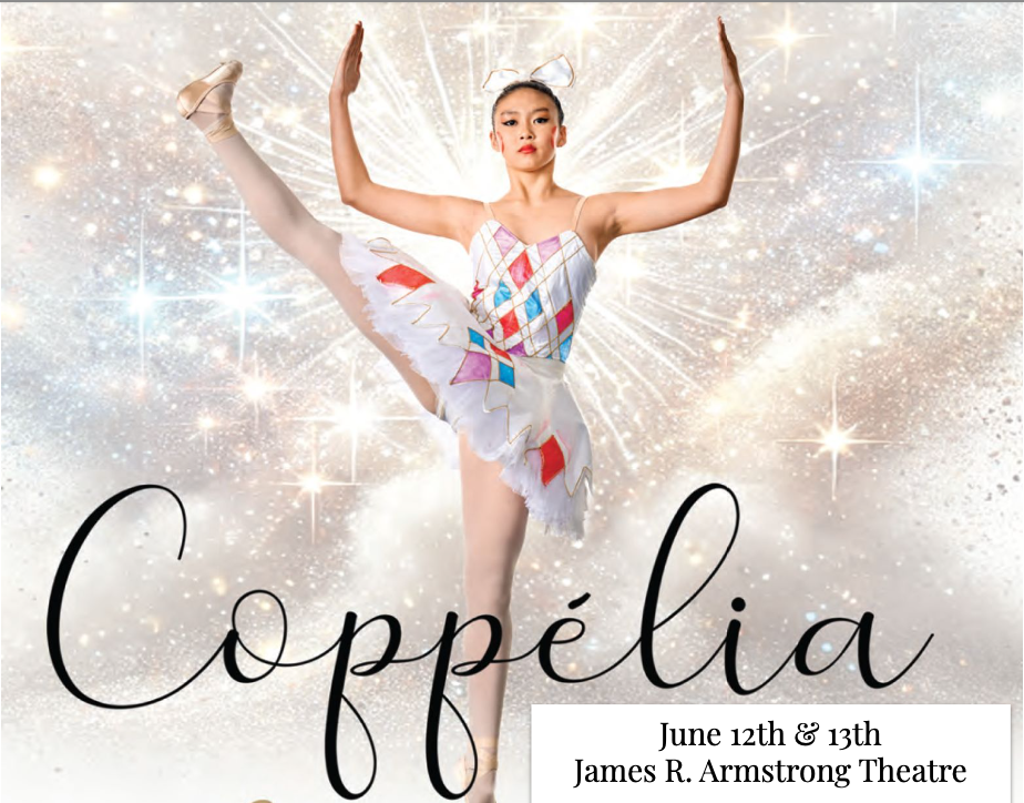June 12 &amp; 13: Coppelia at the Armstrong Theatre