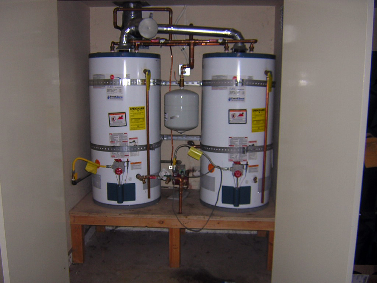 dual water heaters