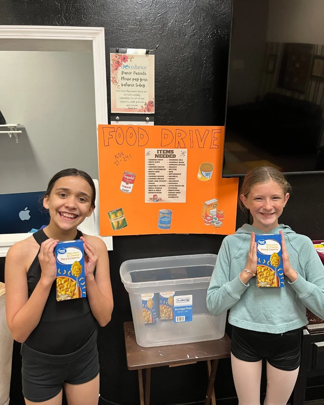 Our Canned Food Drive is up and running this week through next Monday, Nov 24! Let's help out our local communities in Warr Acres and Mustang by being a compassionate hand during this time where we are seeing more families and kiddos in need!