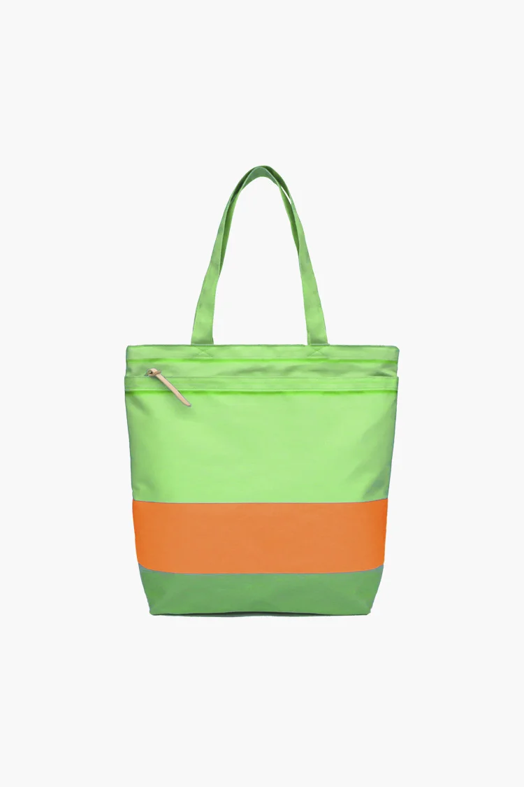 Border Tote "ORANGE"