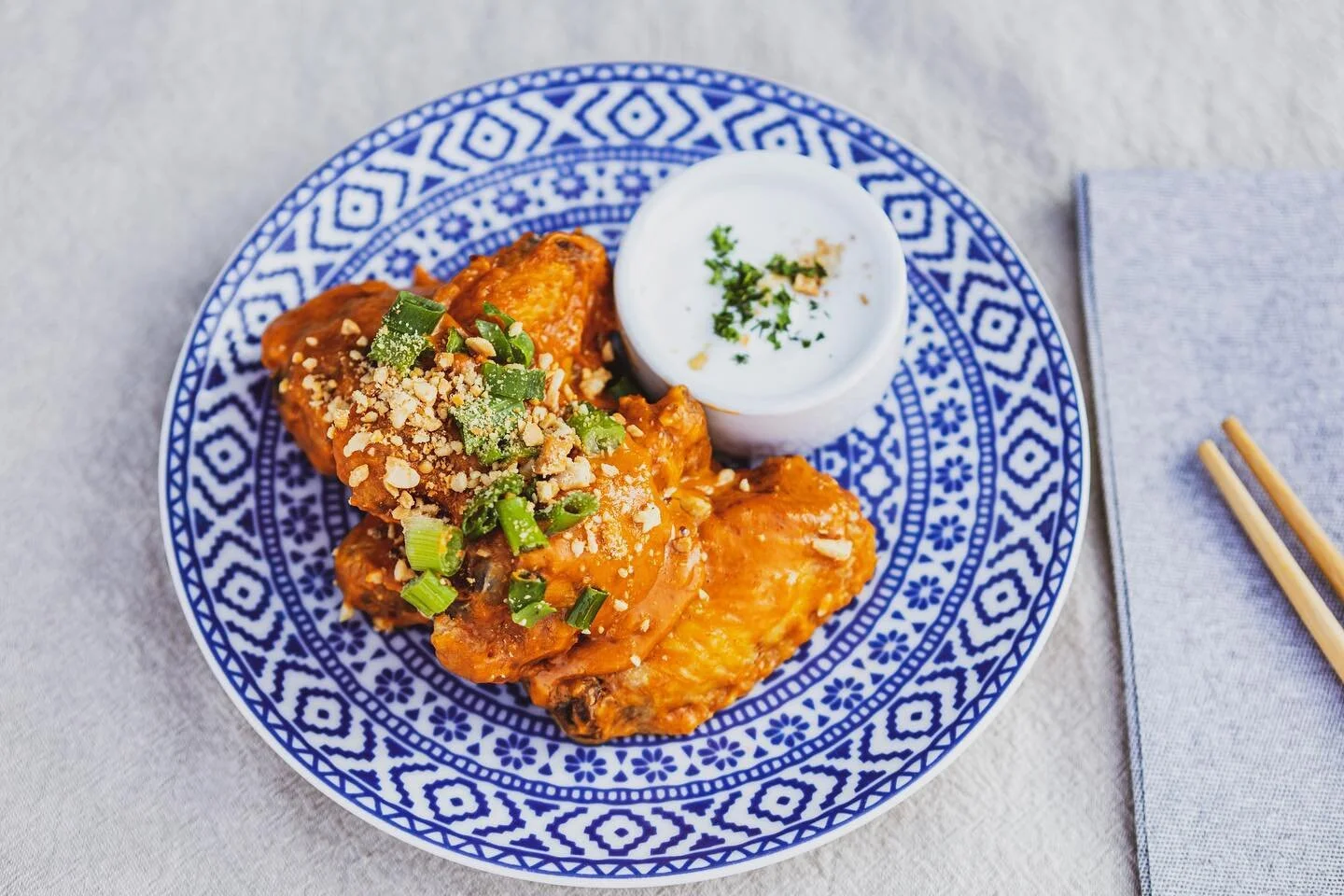 Chilli Peanut Wings  are the perfect app for dinnerππ₯