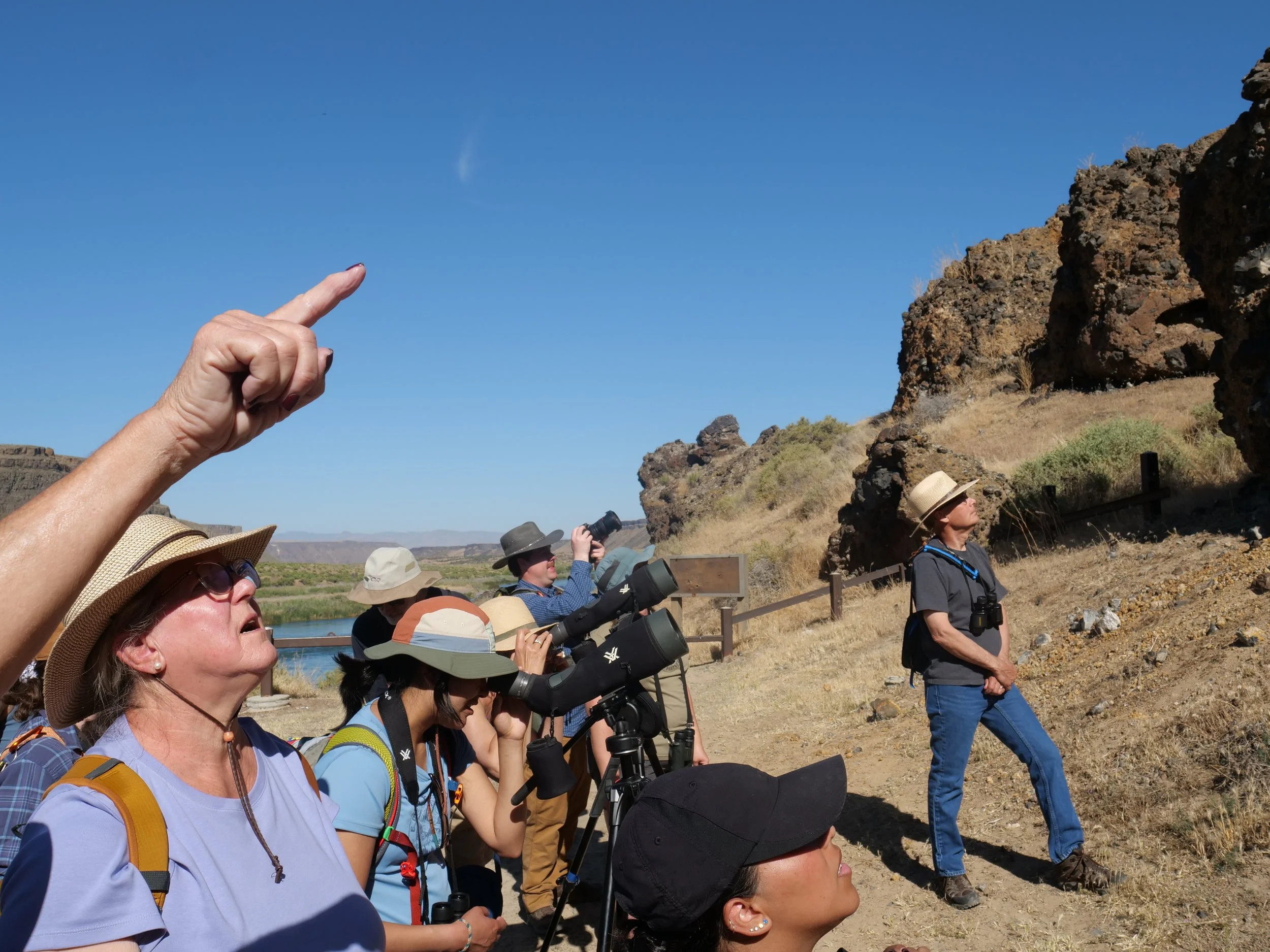 Raptor Fest Field Trip to Dedication Point with Eden Ravecca and Zoe Bonerbo