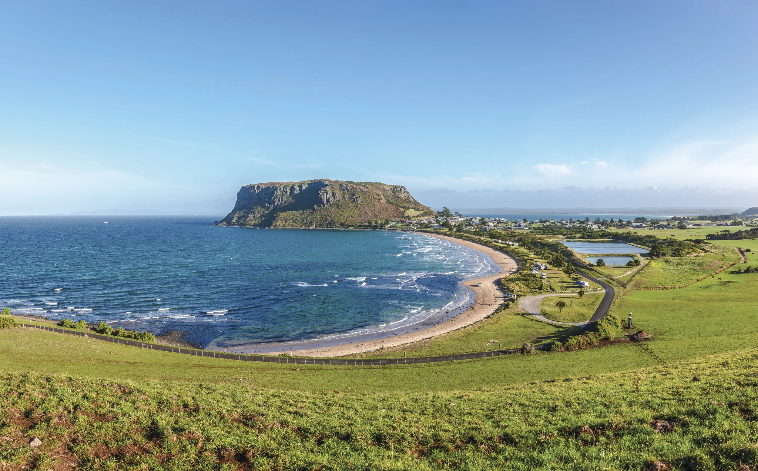 Race starting point - On the beach - Kings Park, Stanley
