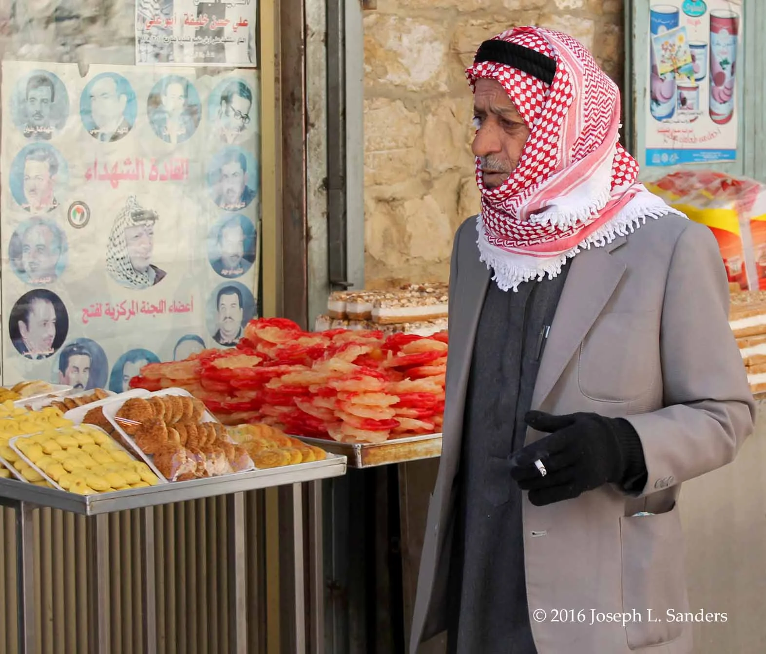 Palestinian Man with Cigarette - Muslim Quarter - Jerusalem11.jpg