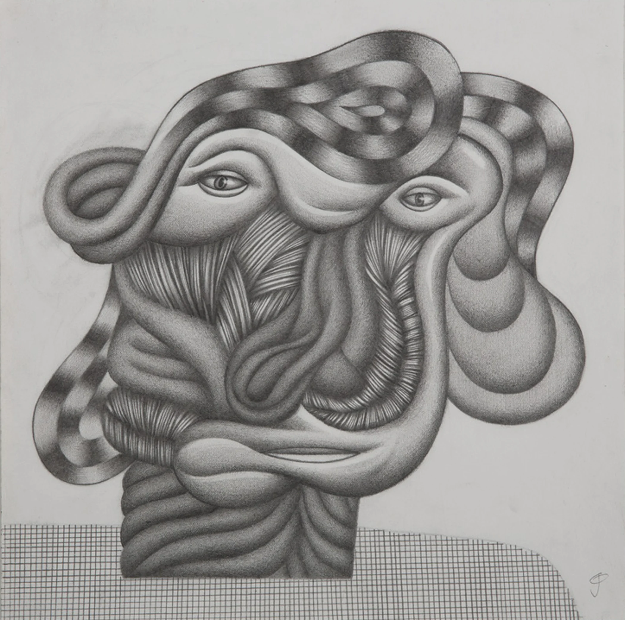 McKinley's Delight Graphite on paper 12 x 12 inches $3,000.00
